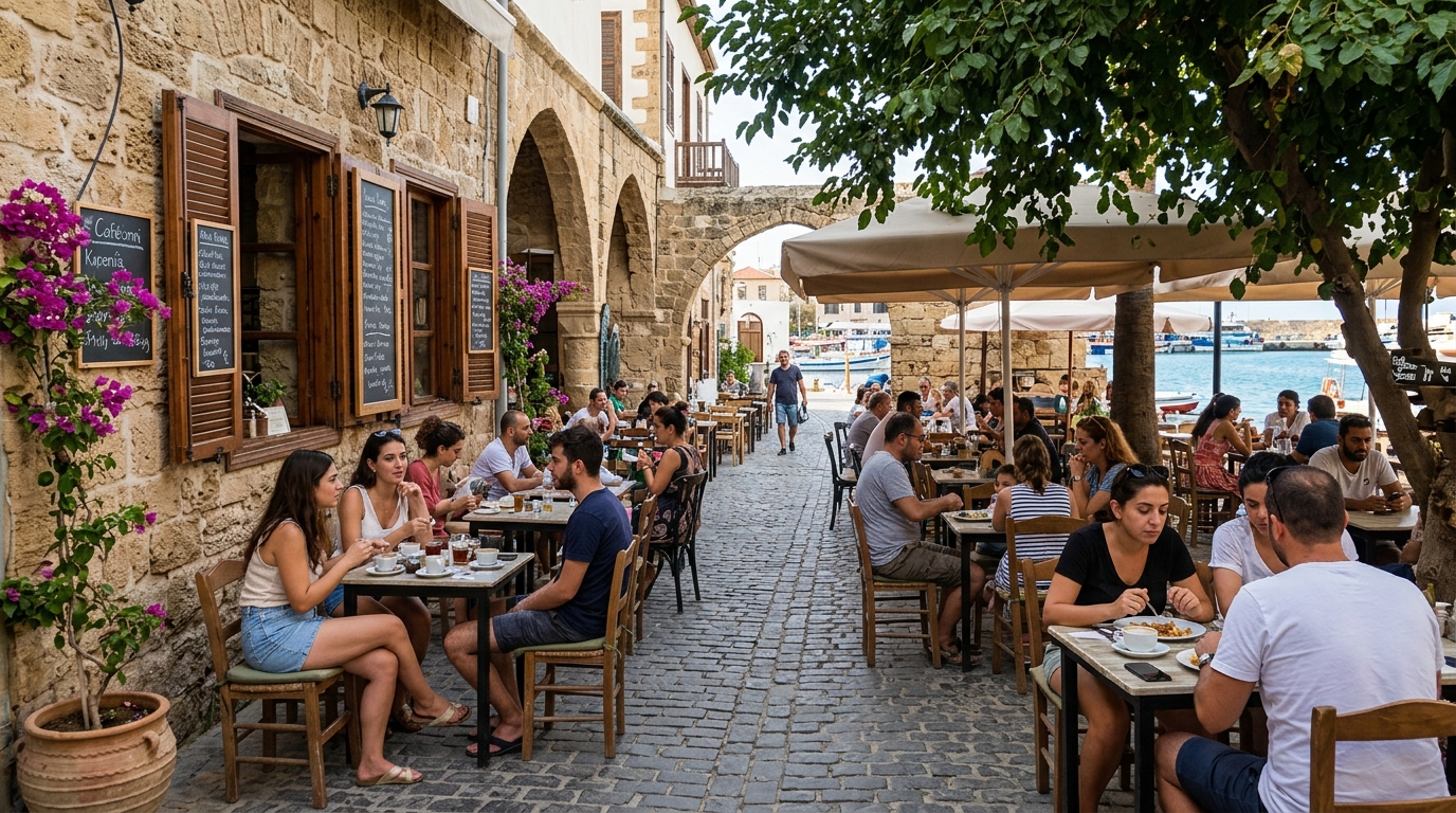 Resort lifestyle in North Cyprus