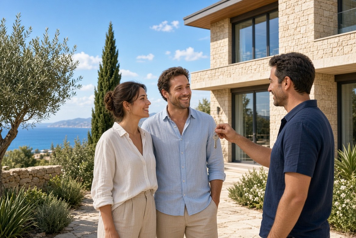 Couple planning a North Cyprus property investment