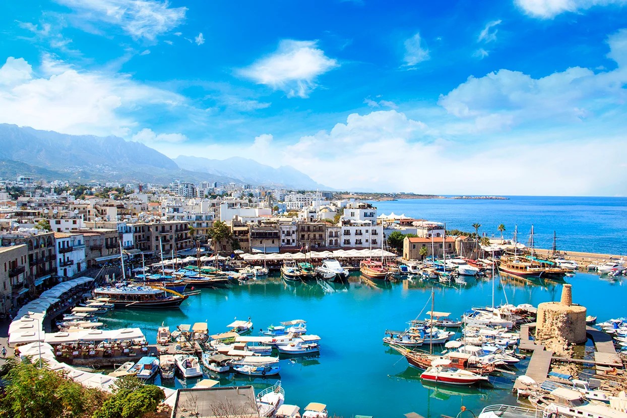 Kyrenia harbour, North Cyprus